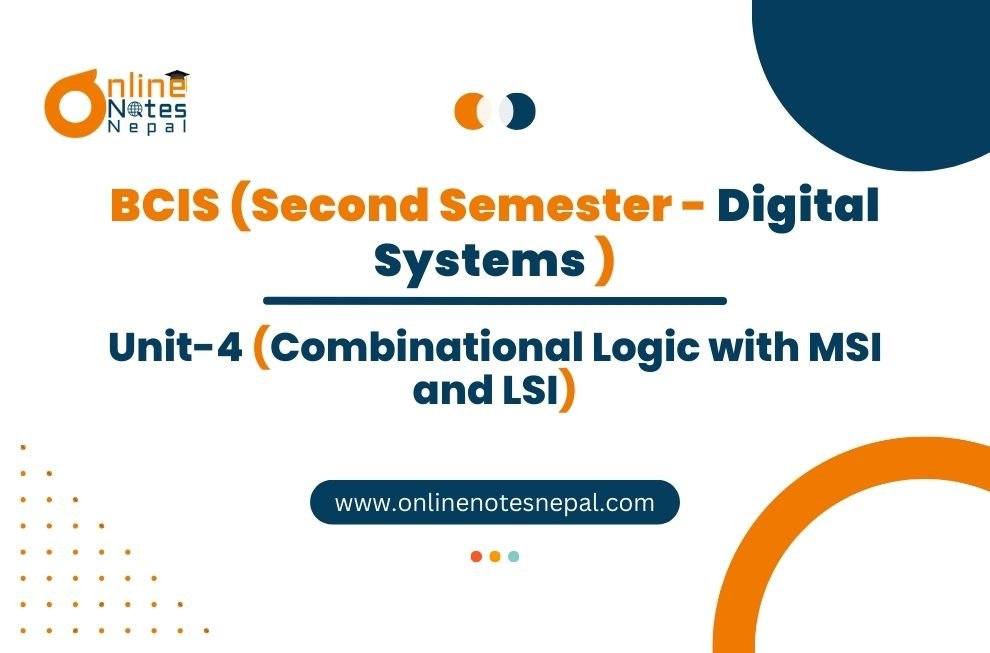 Combinational Logic with MSI and LSI Photo